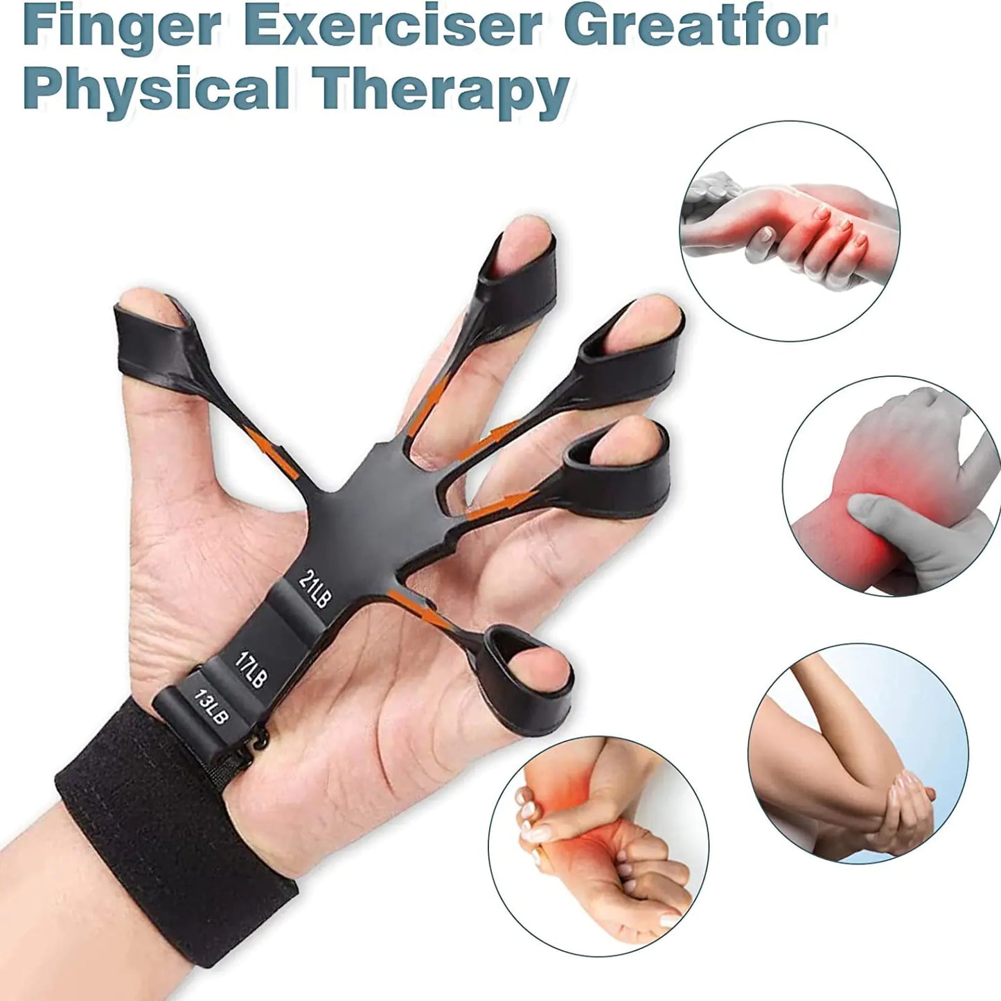 Finger Stretcher Hand Grip Trainer