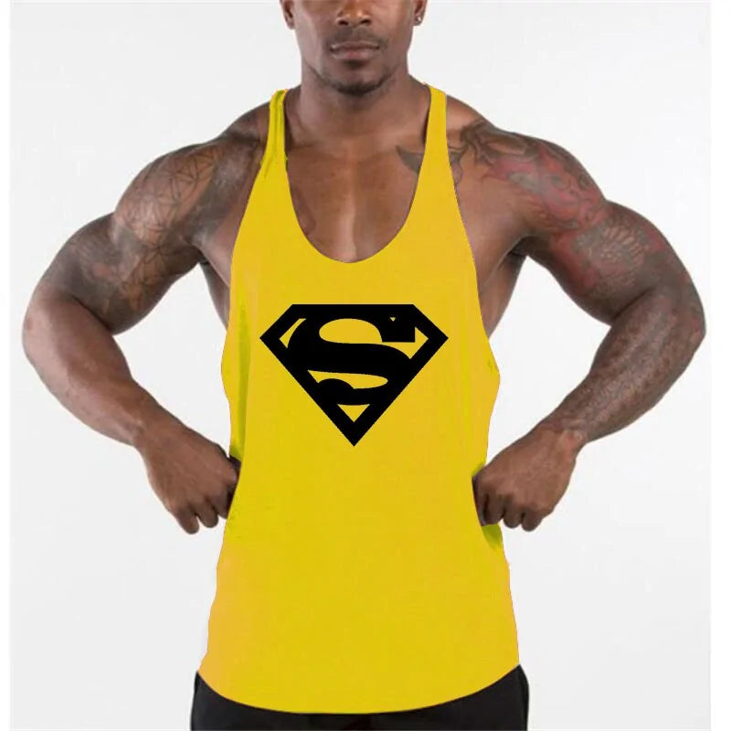 Bodybuilding Cotton Gym Sleeveless Tank Top