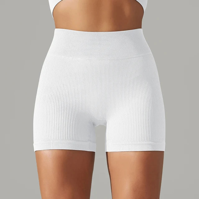 Seamless High Waist Yoga Shorts