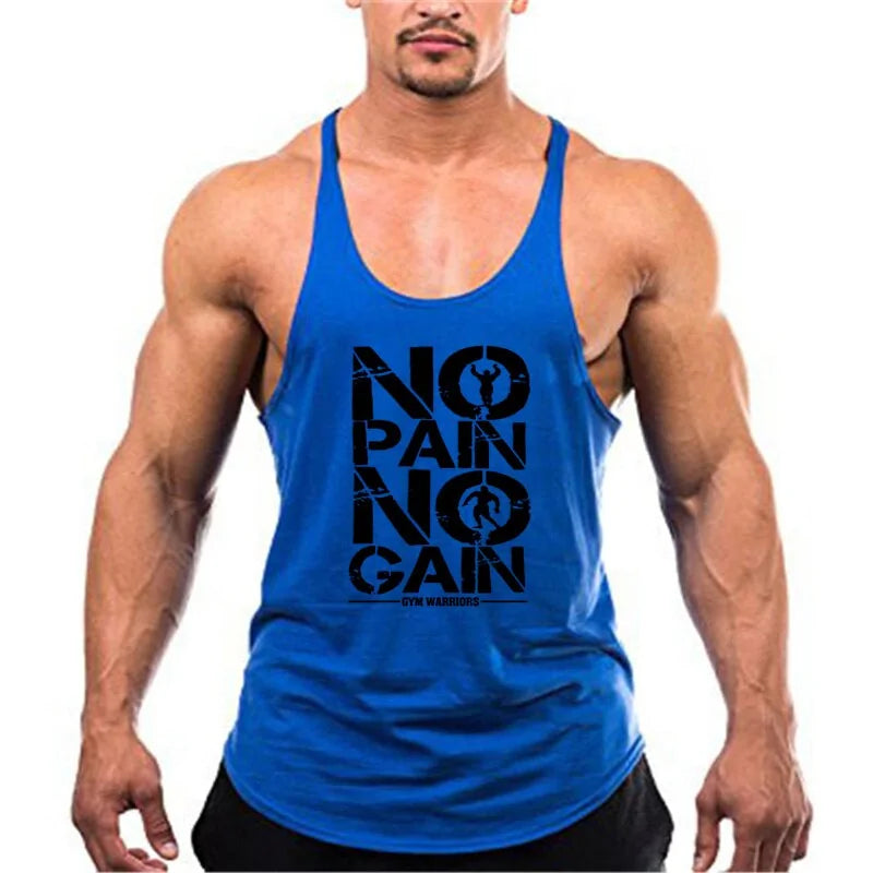 Bodybuilding Cotton Gym Sleeveless Tank Top