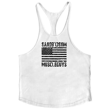 Bodybuilding Cotton Gym Sleeveless Tank Top