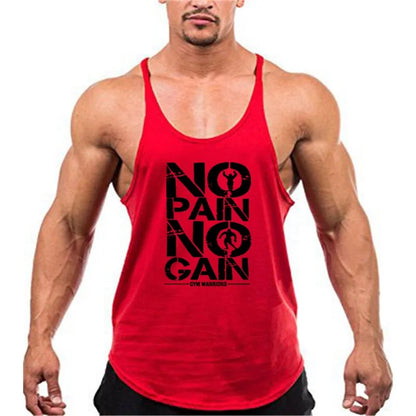 Bodybuilding Cotton Gym Sleeveless Tank Top