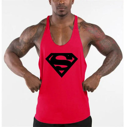 Bodybuilding Cotton Gym Sleeveless Tank Top