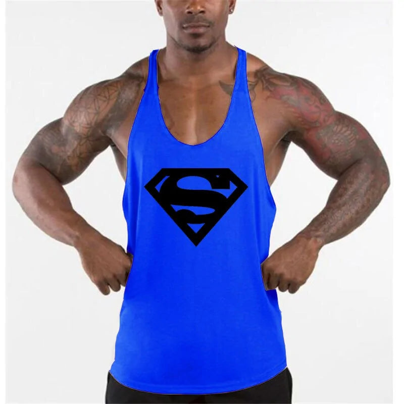 Bodybuilding Cotton Gym Sleeveless Tank Top