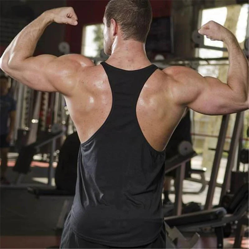 Bodybuilding Cotton Gym Sleeveless Tank Top