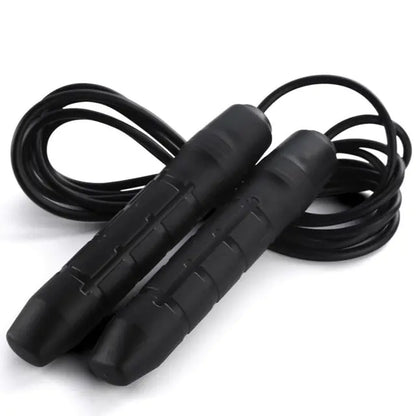 2-in-1 Ab Roller and Jump Rope Set with Mat