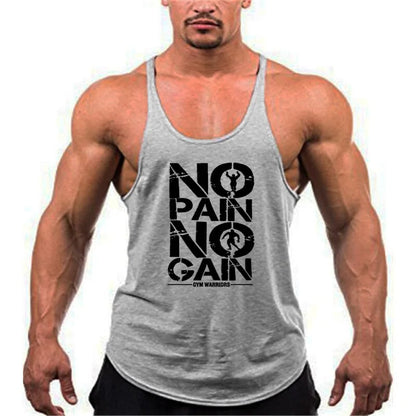 Bodybuilding Cotton Gym Sleeveless Tank Top