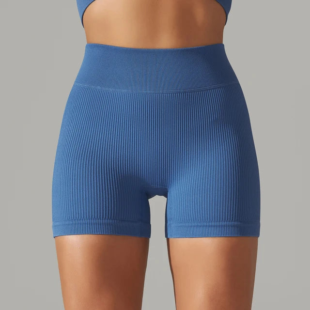 Seamless High Waist Yoga Shorts