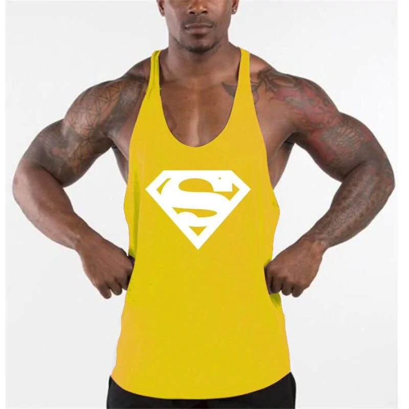 Bodybuilding Cotton Gym Sleeveless Tank Top