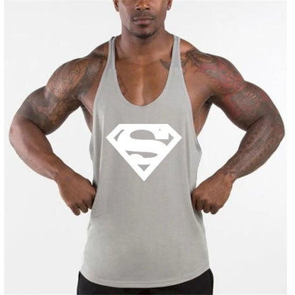 Bodybuilding Cotton Gym Sleeveless Tank Top