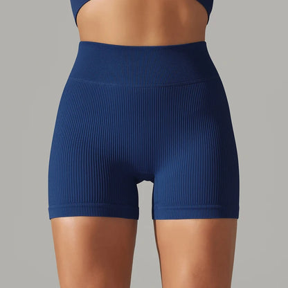 Seamless High Waist Yoga Shorts