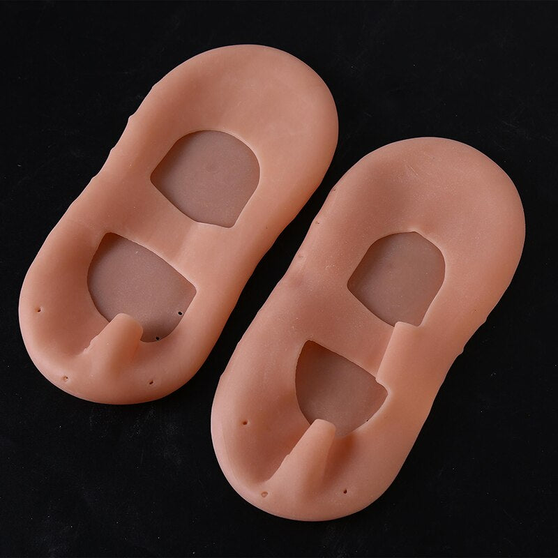 1 Pair Silicone Foot Chapped Care Tool Moisturizing Gel Heel Socks Cracked Skin Care Protector Pedicure Health Massager